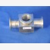 4-way vacuum fitting DN25 KF, aluminum